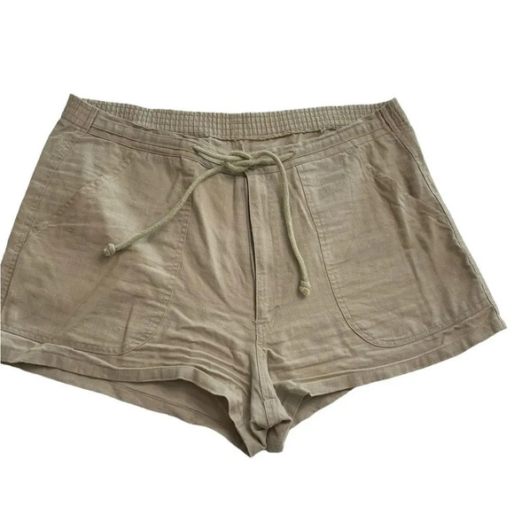 Vintage Island Image Khaki tie beach shorts‎ 34W - Picture 2 of 6